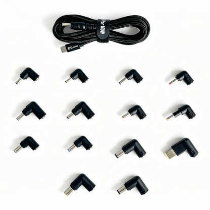 OEM-Ladekabel, 2m, 14in1, Schwarz