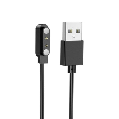 Ladekabel für Smartwatch HOCO Y25, USB-A, Schwarz