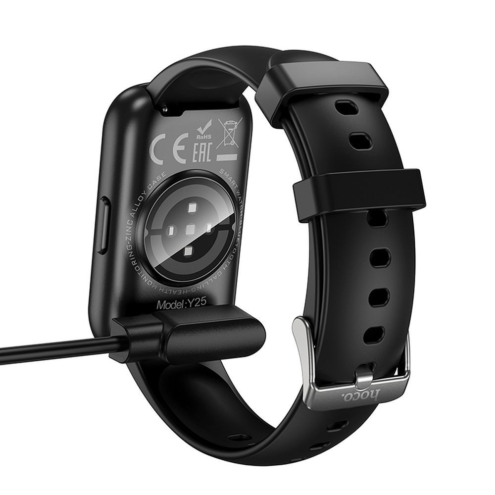 Ladekabel für Smartwatch HOCO Y25, USB-A, Schwarz
