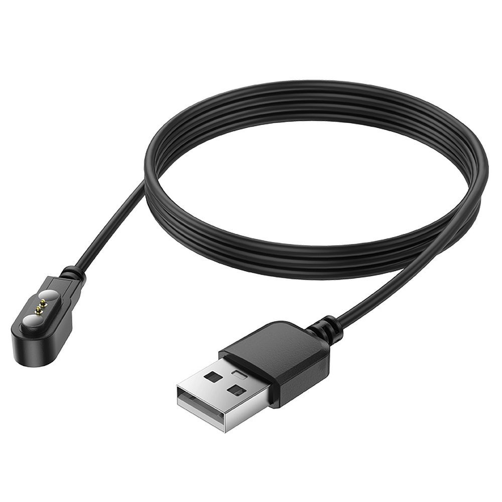 Ladekabel für Smartwatch HOCO Y26 / Y27, USB-A, Schwarz