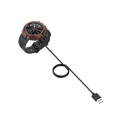 Ladekabel Techsuit THA2 für Amazfit Watch Series, USB-A, Schwarz