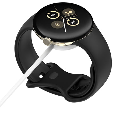 Ladekabel Techsuit THC5 für Google Pixel Watch 3 45mm / Watch 3 41mm, USB-C, Weiß