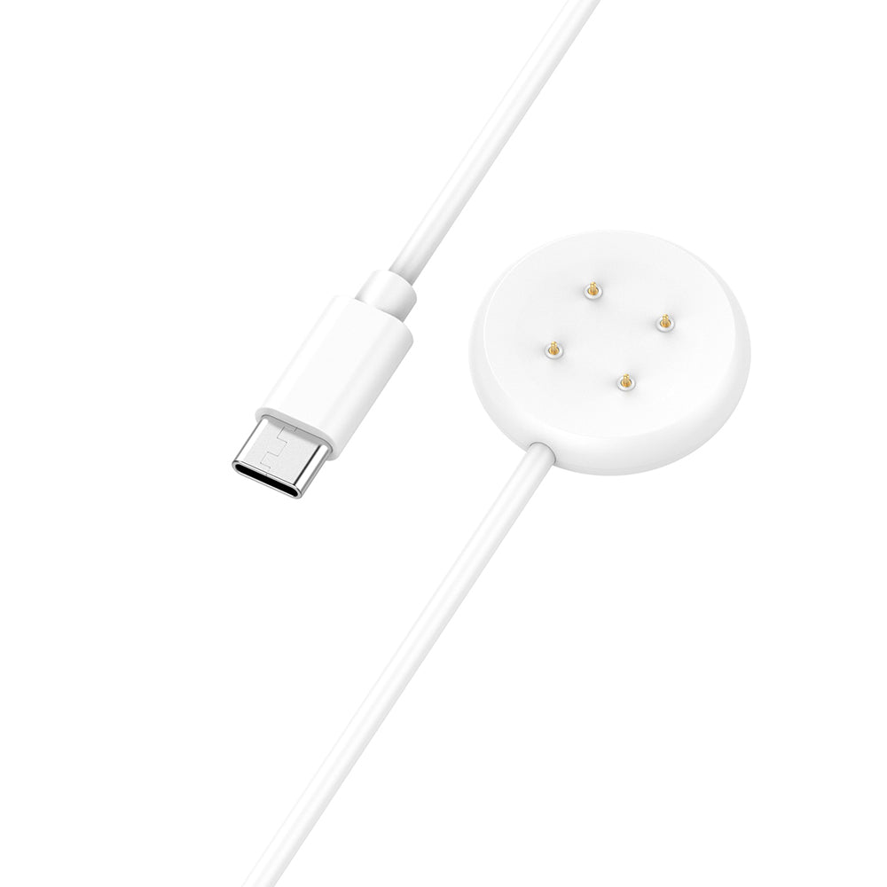 Ladekabel Techsuit THC5 für Google Pixel Watch 3 45mm / Watch 3 41mm, USB-C, Weiß