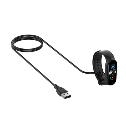 Ladekabel Techsuit TXC1 für Xiaomi Smart Band 7 / 6 / 5, USB-A, Schwarz