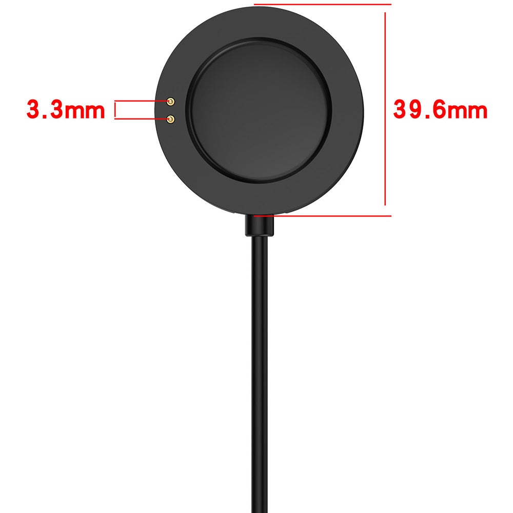 Ladekabel Techsuit TXC5 für Xiaomi Watch H1 / Watch 2 Pro / Watch S2, USB-A, Schwarz