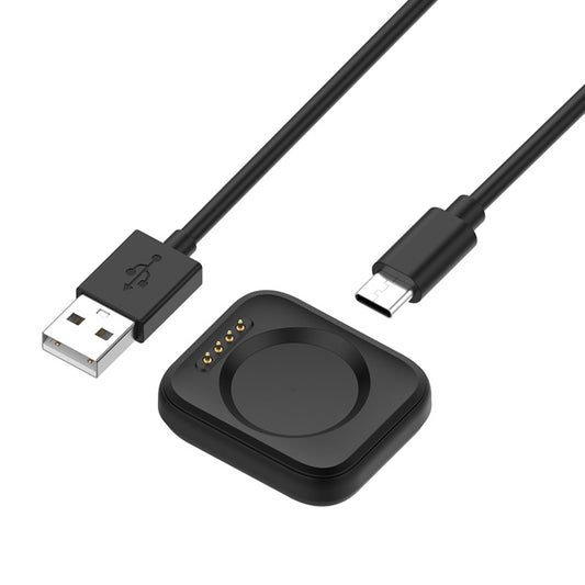 Ladekabel Techsuit TXC8 für Oppo Watch / OnePlus Watch Series, USB-A, Schwarz