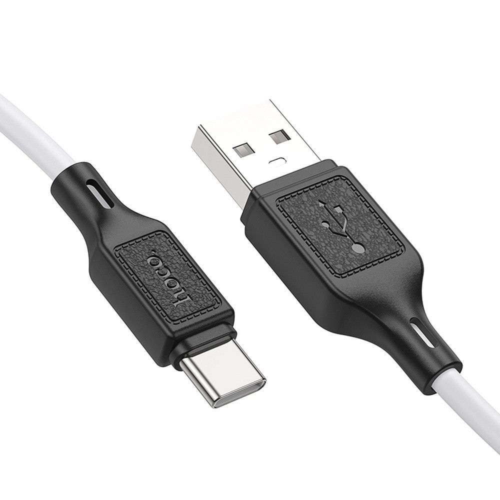 Daten- und Ladekabel USB-A - USB-C HOCO X90, 60W, 1m, Weiß