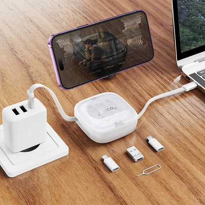 USB-C to USB-C Data and Charging Cable HOCO U140, 60W, 0.95m, White