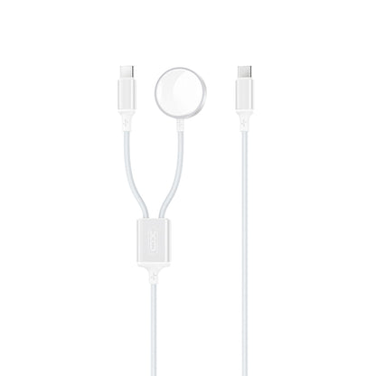 Wireless-Ladegerät XO Design CX030 für Apple Watch Series, USB-C, Weiß