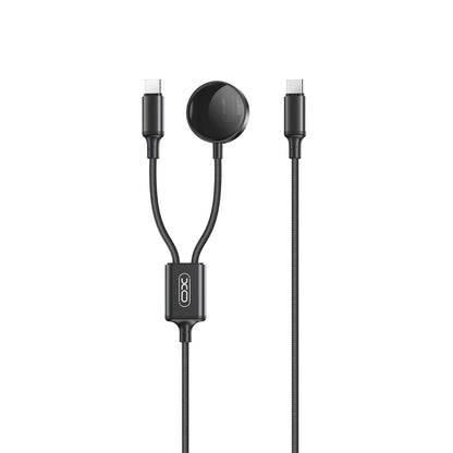 Wireless-Ladegerät XO Design CX030 für Apple Watch Series, USB-C, Schwarz