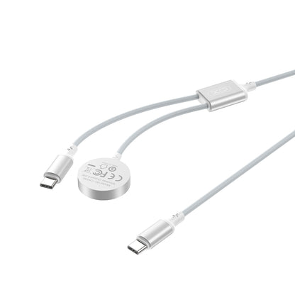 Wireless-Ladegerät XO Design CX030 für Apple Watch Series, USB-C, Weiß