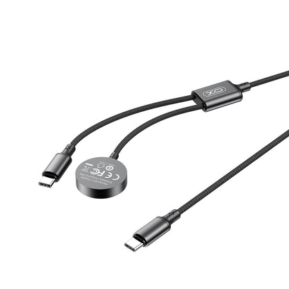 Wireless-Ladegerät XO Design CX030 für Apple Watch Series, USB-C, Schwarz