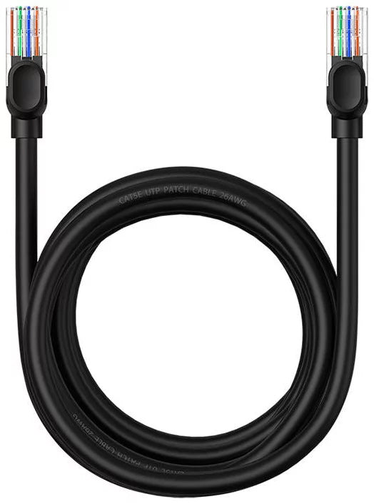 Baseus Netzwerkkabel, UTP, Cat5, 3m, Schwarz B00133206111-04
