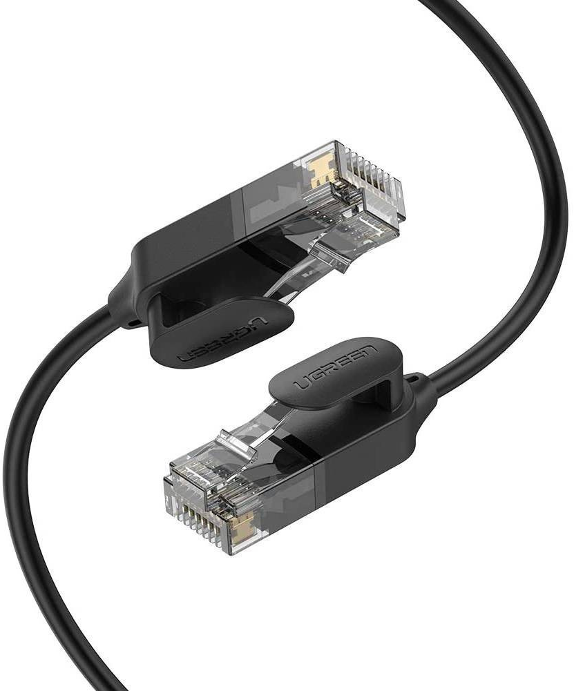 UGREEN NW122 Network Cable, UTP, Cat6A, 1.5m, Black