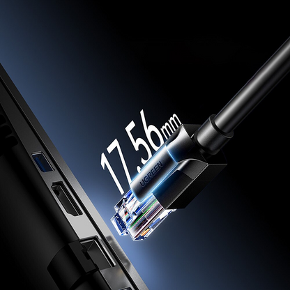 UGREEN NW316 Network Cable, UTP, Cat6, 8m, Black