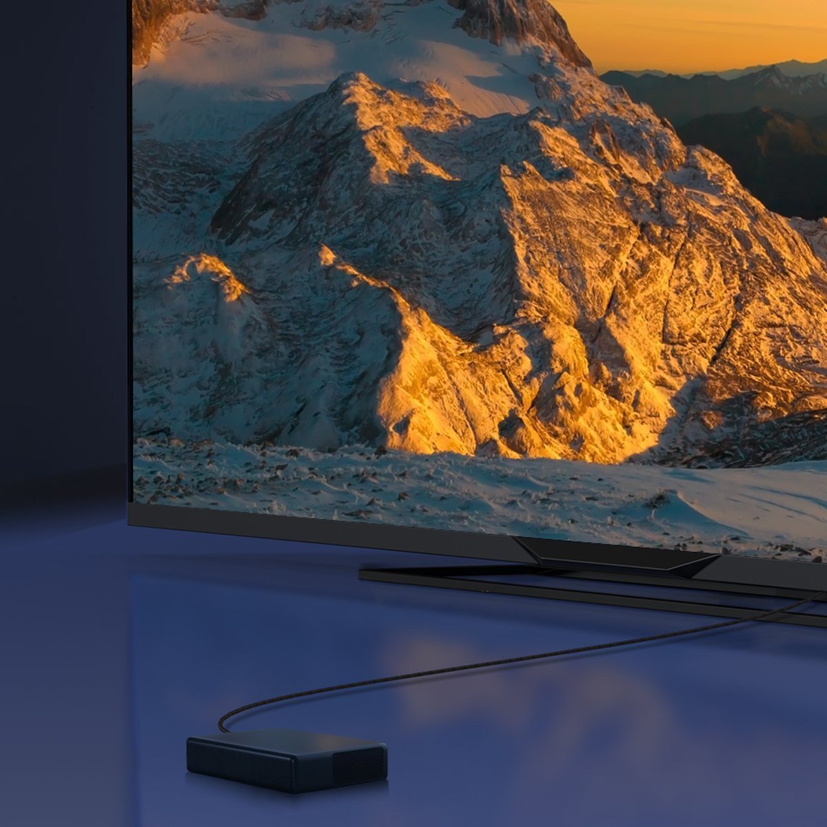 Baseus High Definition Videokabel, HDMI - HDMI, 8K, 2m, Schwarz CAKGQ-K01