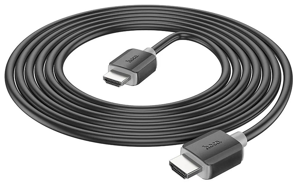 Video-Kabel HOCO US08, HDMI - HDMI, 4K, 1m, Schwarz