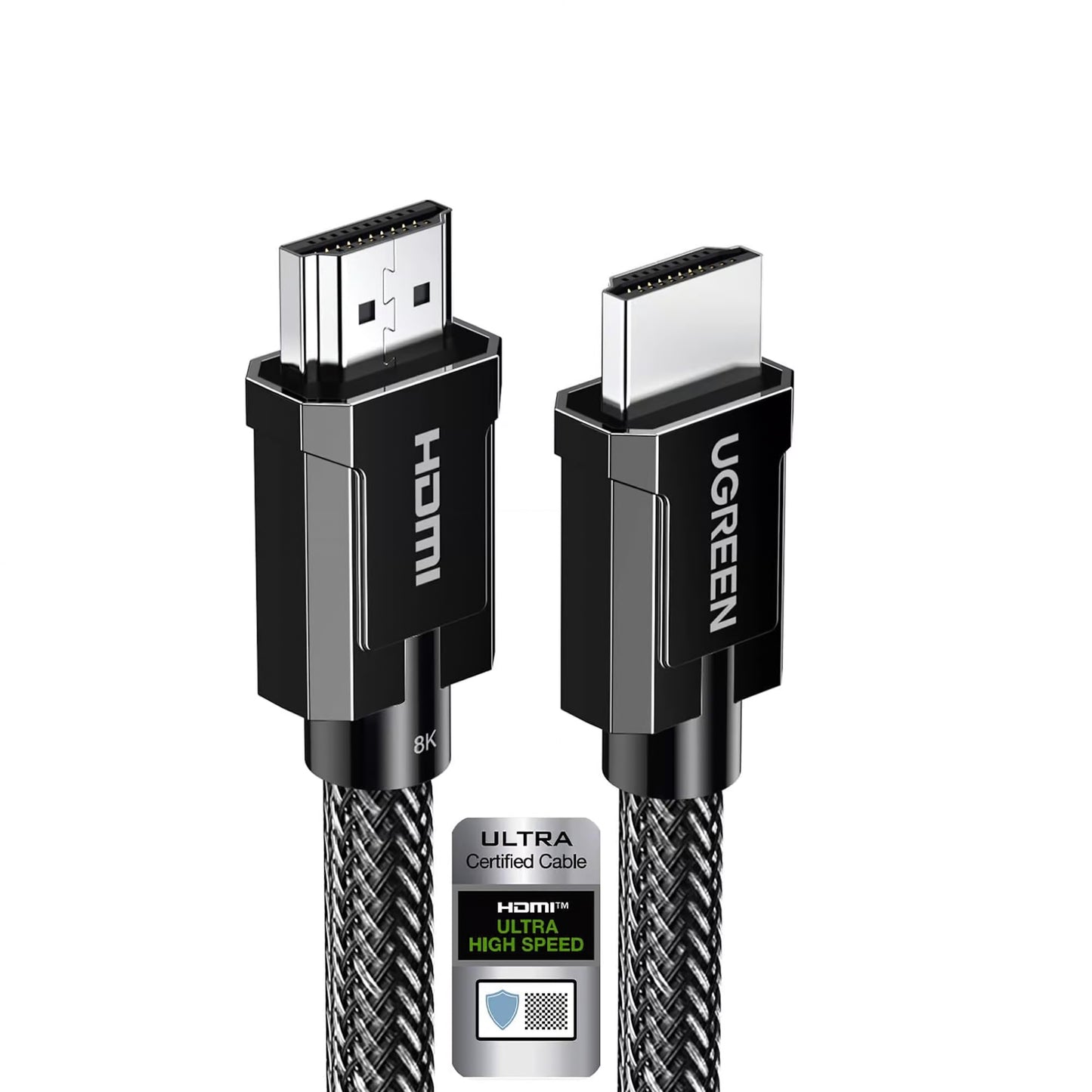 UGREEN Video Kabel, HDMI - HDMI, 8K, 1,5m, Schwarz