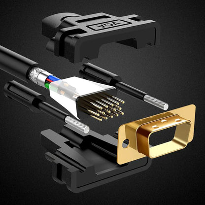 UGREEN VG101 (11633) Videokabel, VGA - VGA, 10m, Schwarz