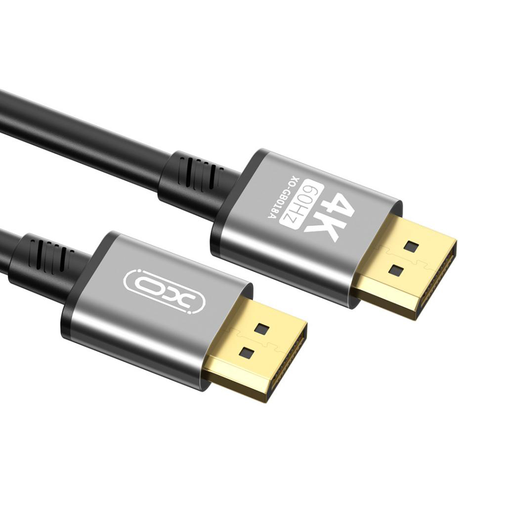 Video-Kabel XO Design GB018A, DisplayPort - DisplayPort, 4K, 3m, Schwarz