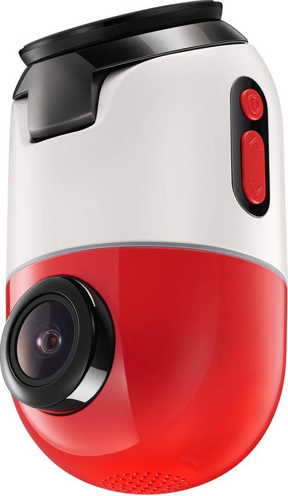 Autokamera 70mai Dash Cam Omni 360 X200, 1080P, 128 GB, WLAN, GPS, KI, Sprachsteuerung, 1,2-Zoll-Display, Rosie X200-128-RED