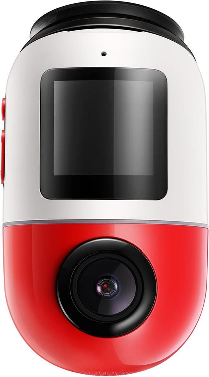 Autokamera 70mai Dash Cam Omni 360 X200, 1080P, 128 GB, WLAN, GPS, KI, Sprachsteuerung, 1,2-Zoll-Display, Rosie X200-128-RED