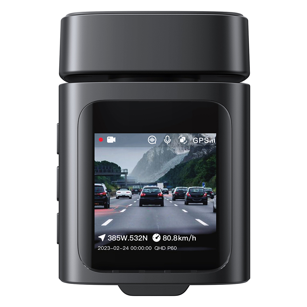 Auto-Kamera Baseus PrimeTrip VD1, 3K, Wi-Fi, GPS, 1,54-Zoll-Display, Wiederaufbereitet C10669000123-00