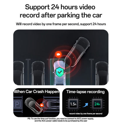 Auto Kamera Yesido KM22, 1080P, Wi-Fi, Schwarz