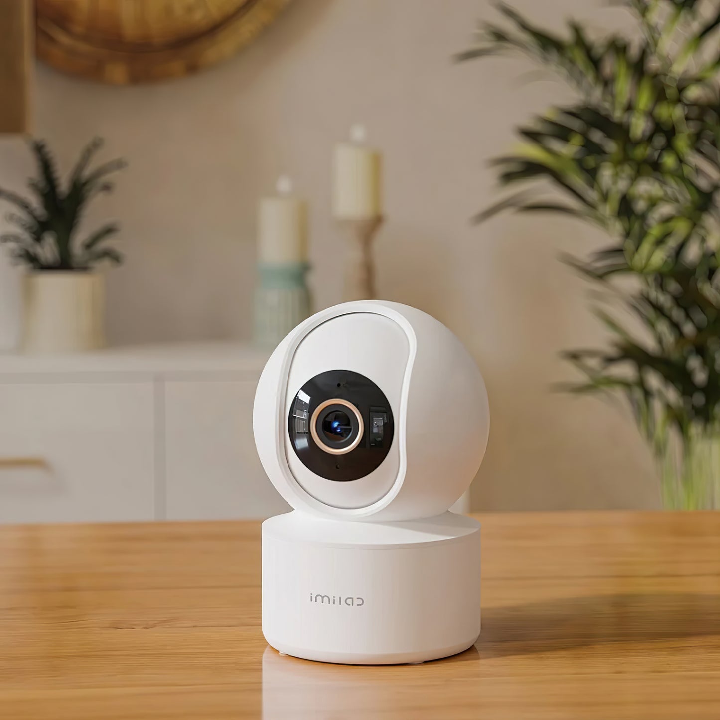 iMILAB C22 Surveillance Camera, Wi-Fi, 3K, Indoor, White CMSXJ60A