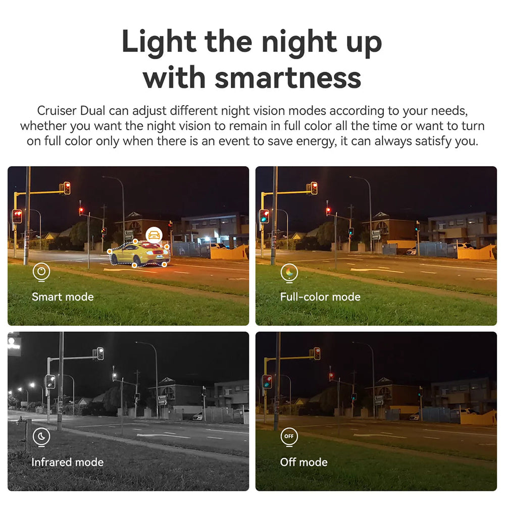 Überwachungskamera Imou Cruiser Dual, Wi-Fi, 2.8K + 2.8K, IP66, Außenbereich, Weiß IPC-S7XP-10M0WED-0360B