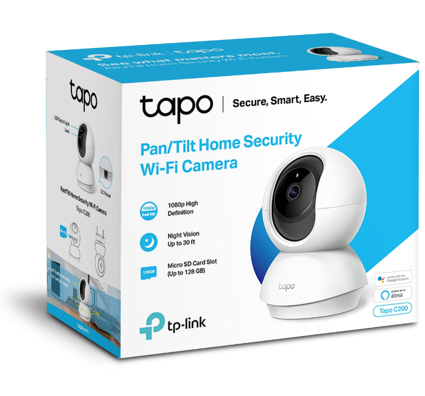 TP-LINK Tapo C200 Überwachungskamera, WLAN, 1080P, Innenbereich