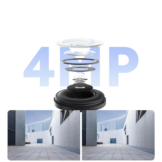 Überwachungskamera Xiaomi CW500 Dual, Wi-Fi, 2.5K, IP66, Außenbereich BHR9402EU