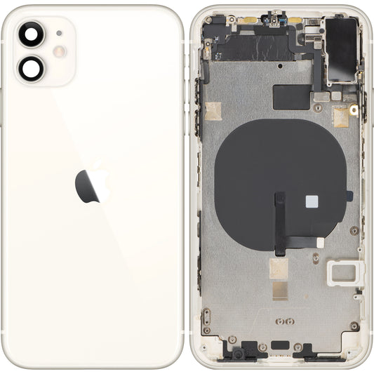 Apple iPhone 11 Akkudeckel, mit Mittelgehäuse, Weiß, Swap