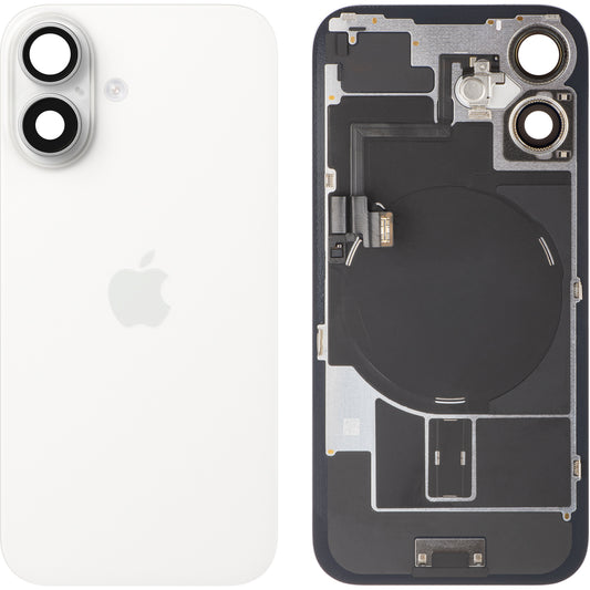 Akkuabdeckung Apple iPhone 16, Weiß, Swap