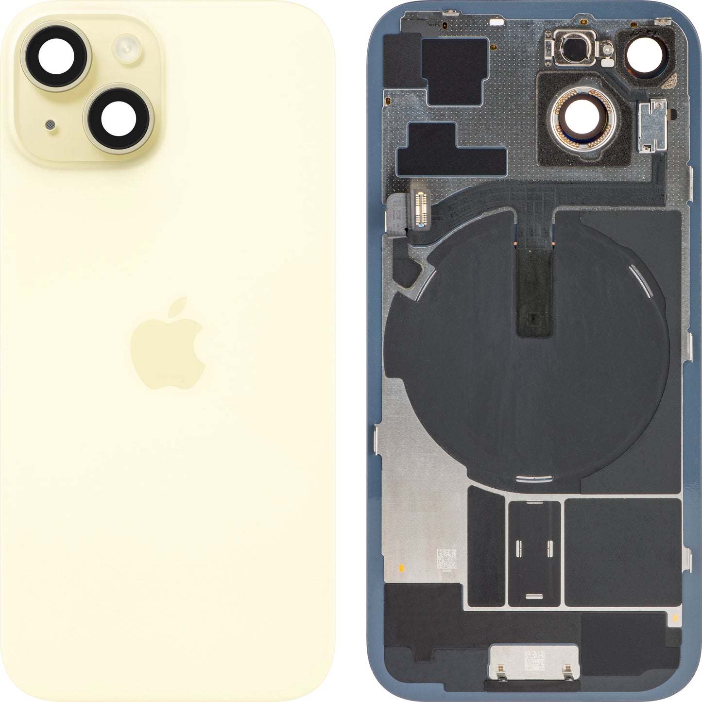 Akkuabdeckung Apple iPhone 15, Gelb, Swap