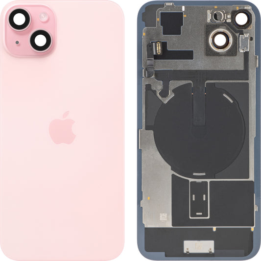 Akkudeckel Apple iPhone 15 Plus, Rosa, Swap