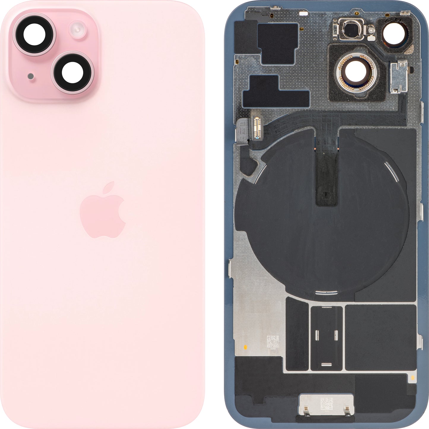 Apple iPhone 15 Akkudeckel, Rosa, Swap