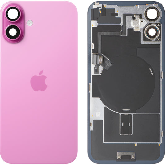 Akkuabdeckung Apple iPhone 16 Plus, Rosa, Swap