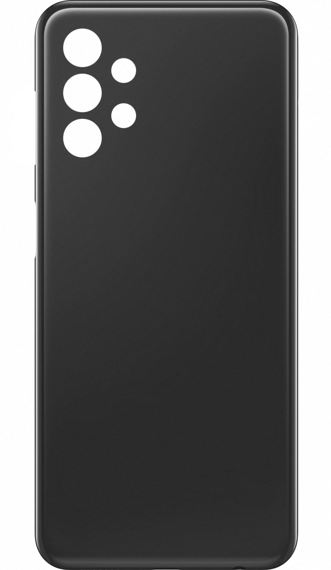 Batteriedeckel kompatibel mit Samsung Galaxy A13 A137 / A13 A135, Schwarz