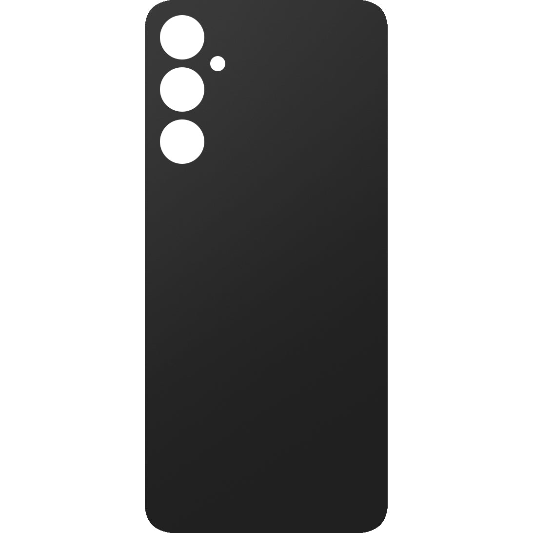 Batteriedeckel kompatibel mit Samsung Galaxy A05s A057, Schwarz