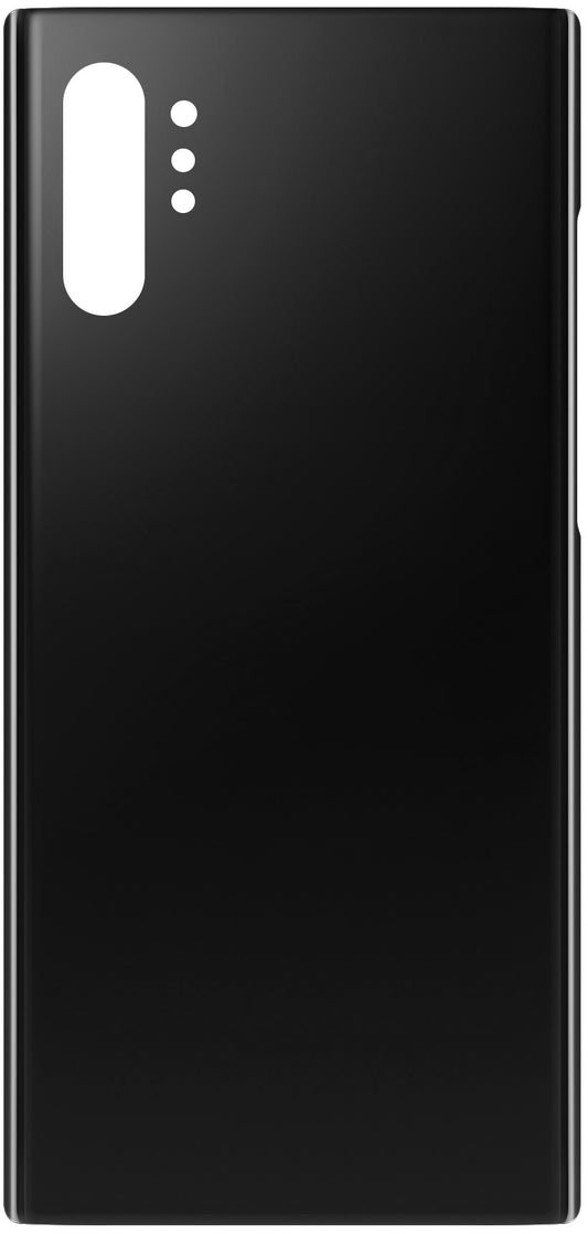 Batteriedeckel kompatibel mit Samsung Galaxy Note 10+ N975, Schwarz