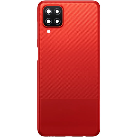 Batteriedeckel kompatibel mit Samsung Galaxy A12 Nacho A127 / A12 A125, Rot