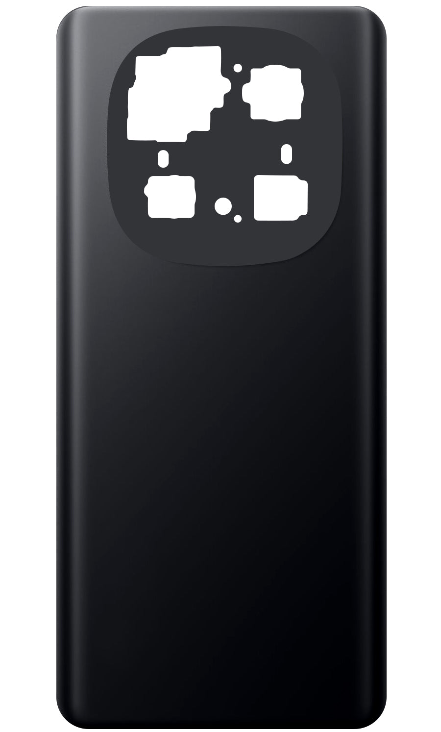 Akkudeckel kompatibel mit Xiaomi Redmi Note 14 Pro 5G, Schwarz
