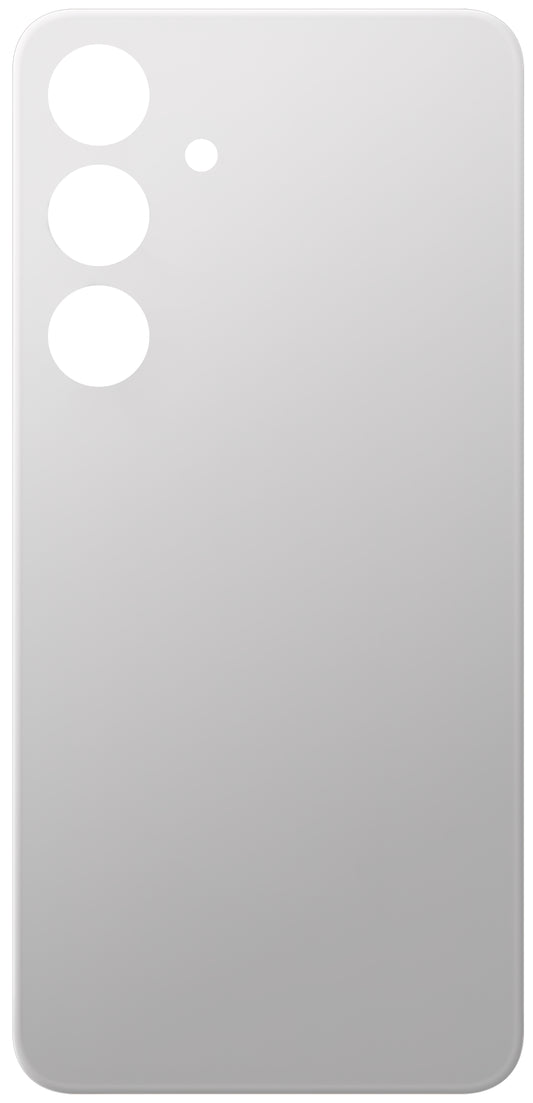 Batteriedeckel kompatibel mit Samsung Galaxy S24 S921, Grau