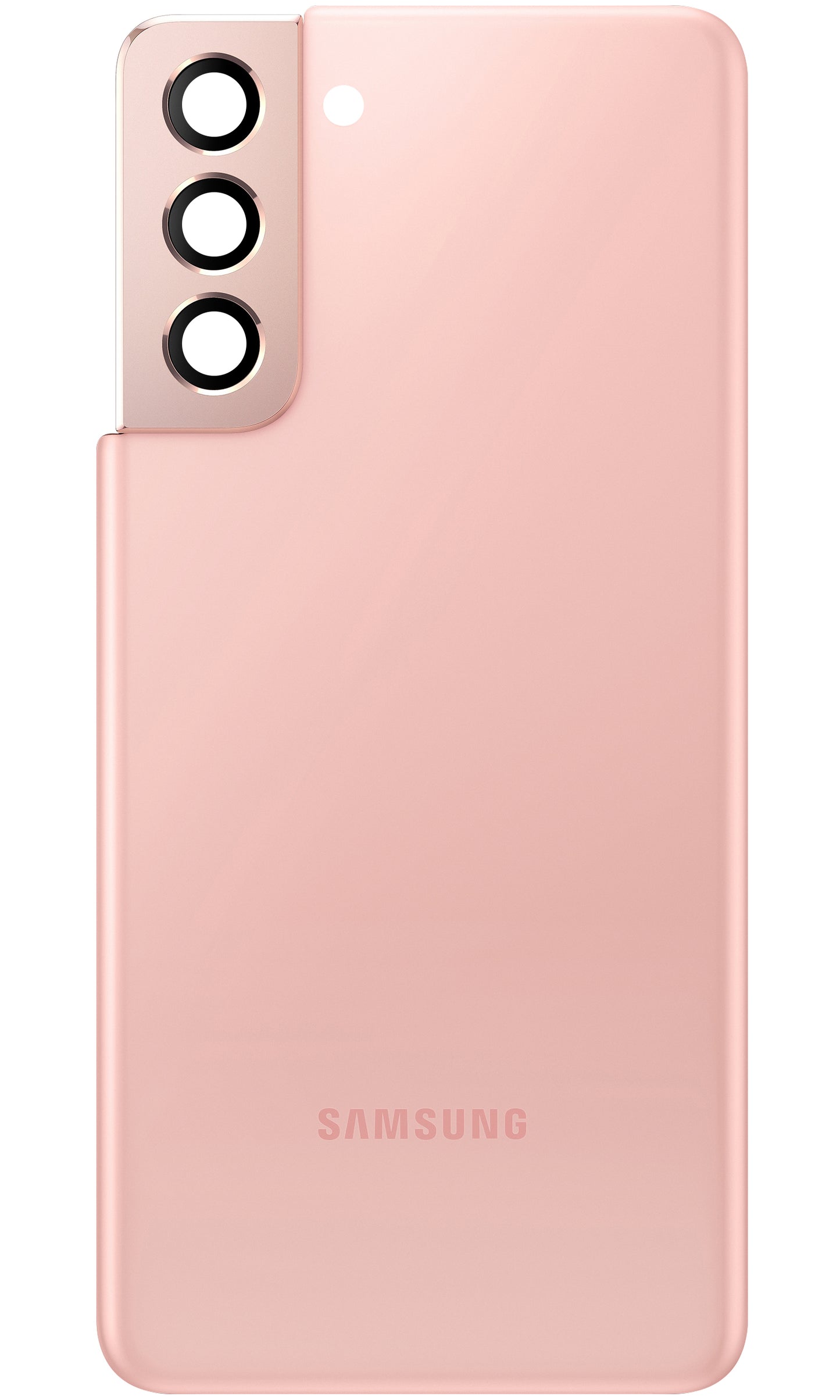 Samsung Galaxy S21 5G G991 Battery Cover, with Rear Camera Glass, Pink, Second Hand