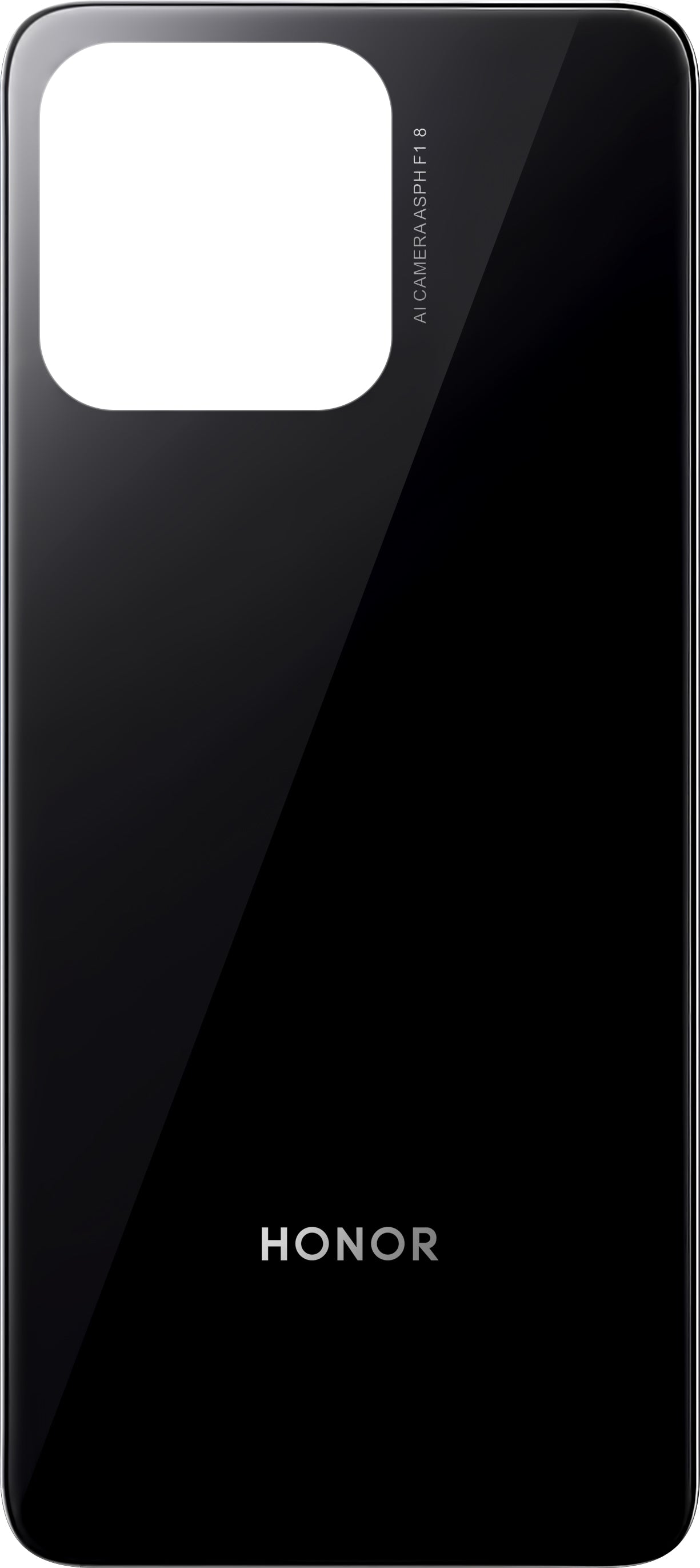 Honor 70 Lite Battery Cover, Black (Midnight Black), Service Pack 9707AAMB