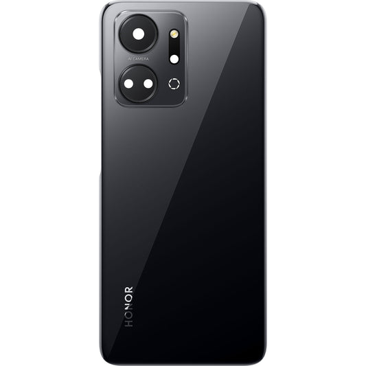 Honor X7a Battery Cover, Black (Midnight Black), Service Pack 9707AAKT