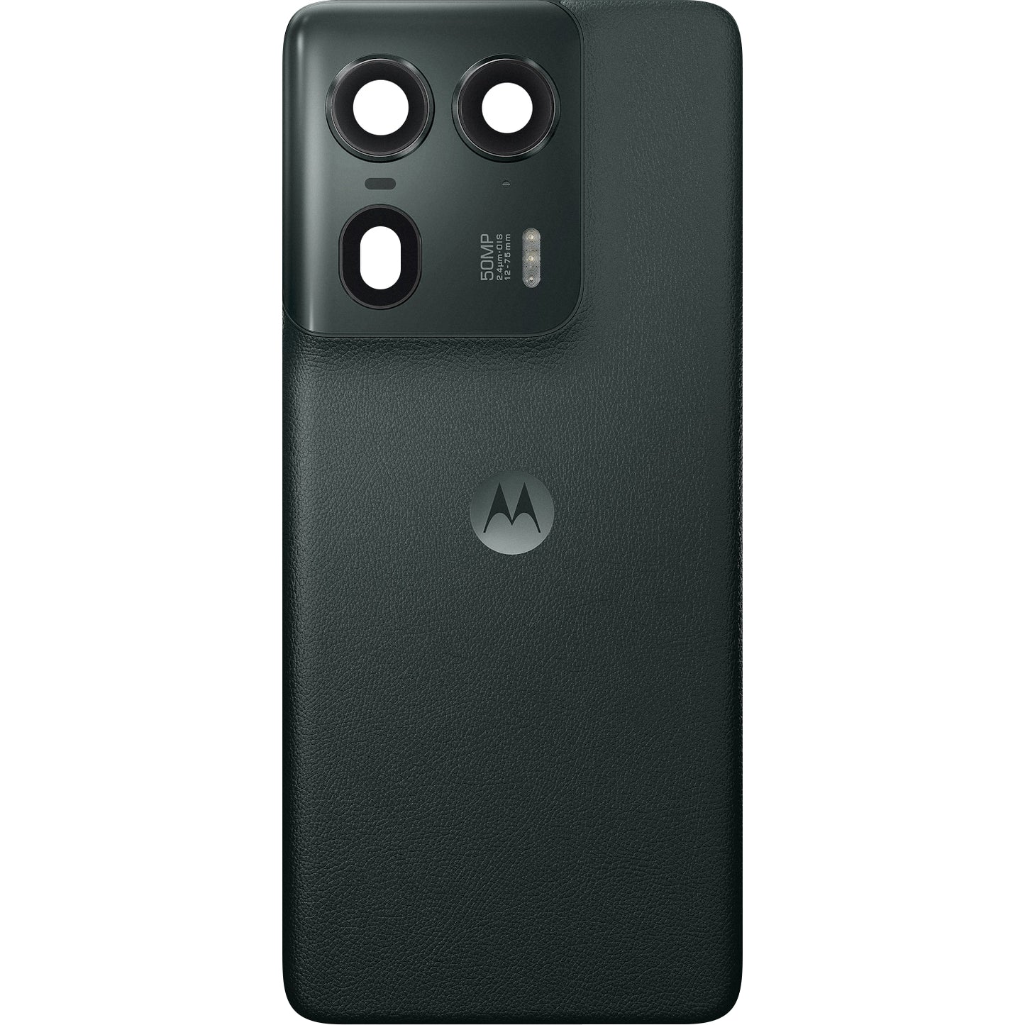 Motorola Edge 50 Ultra Battery Cover, Black (Forest Grey), Service Pack 5S58C24471