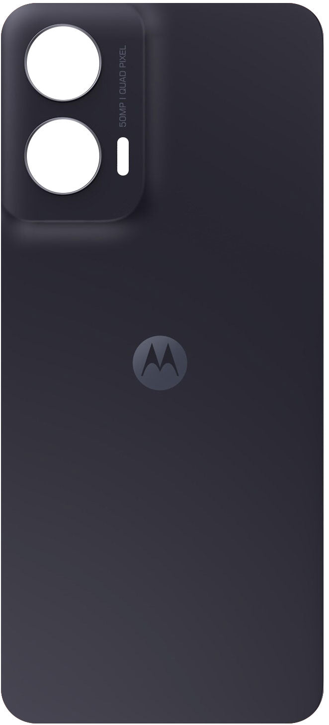 Battery Cover Motorola Moto G35, Black (Midnight Black), Swap 5S58C28884TD