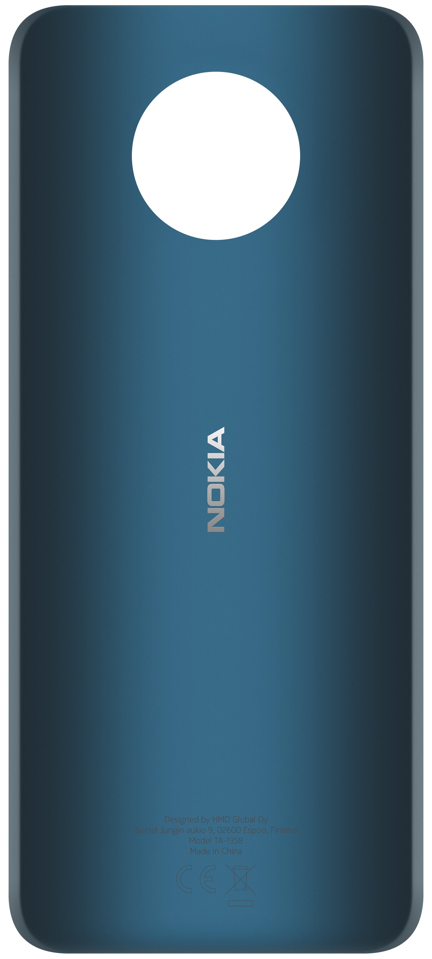 Nokia G50 Battery Cover, Ocean Blue